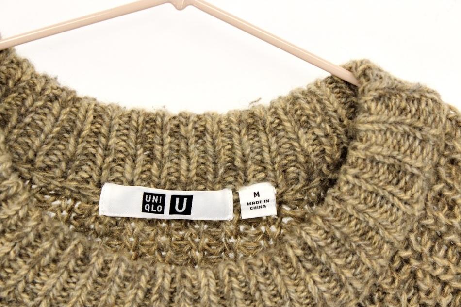 LEMAIRE x UNIQLO 울혼방 니트 / 남 7