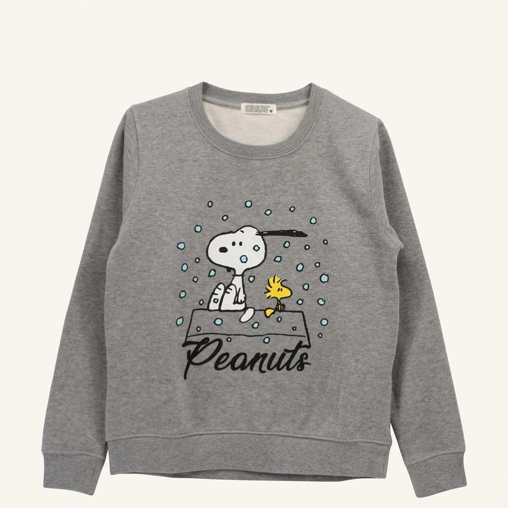 PEANUTS 기모안감 맨투맨 / 여 1