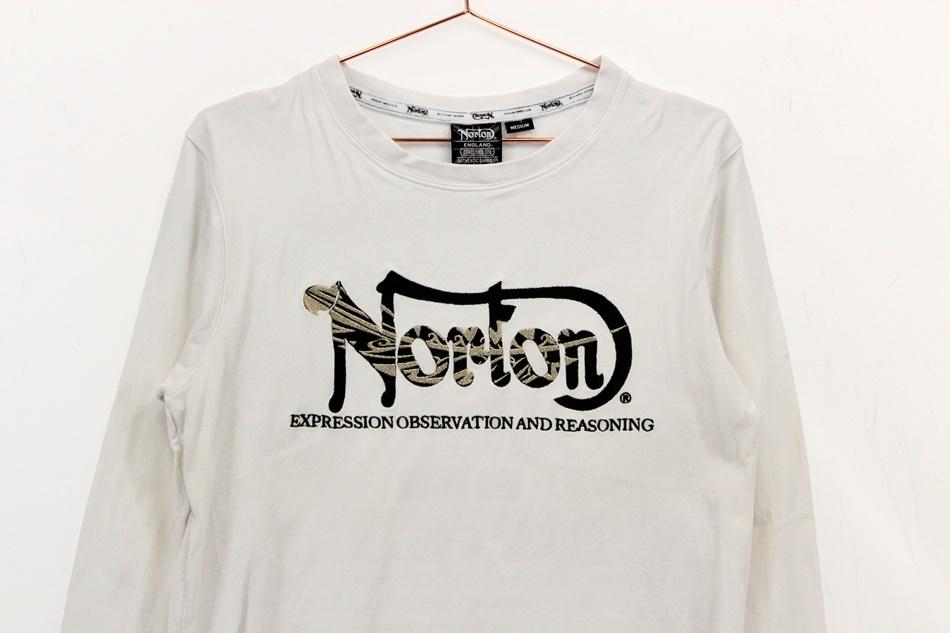 NORTON 노턴 레터링 프린팅 티셔츠 / 남 4
