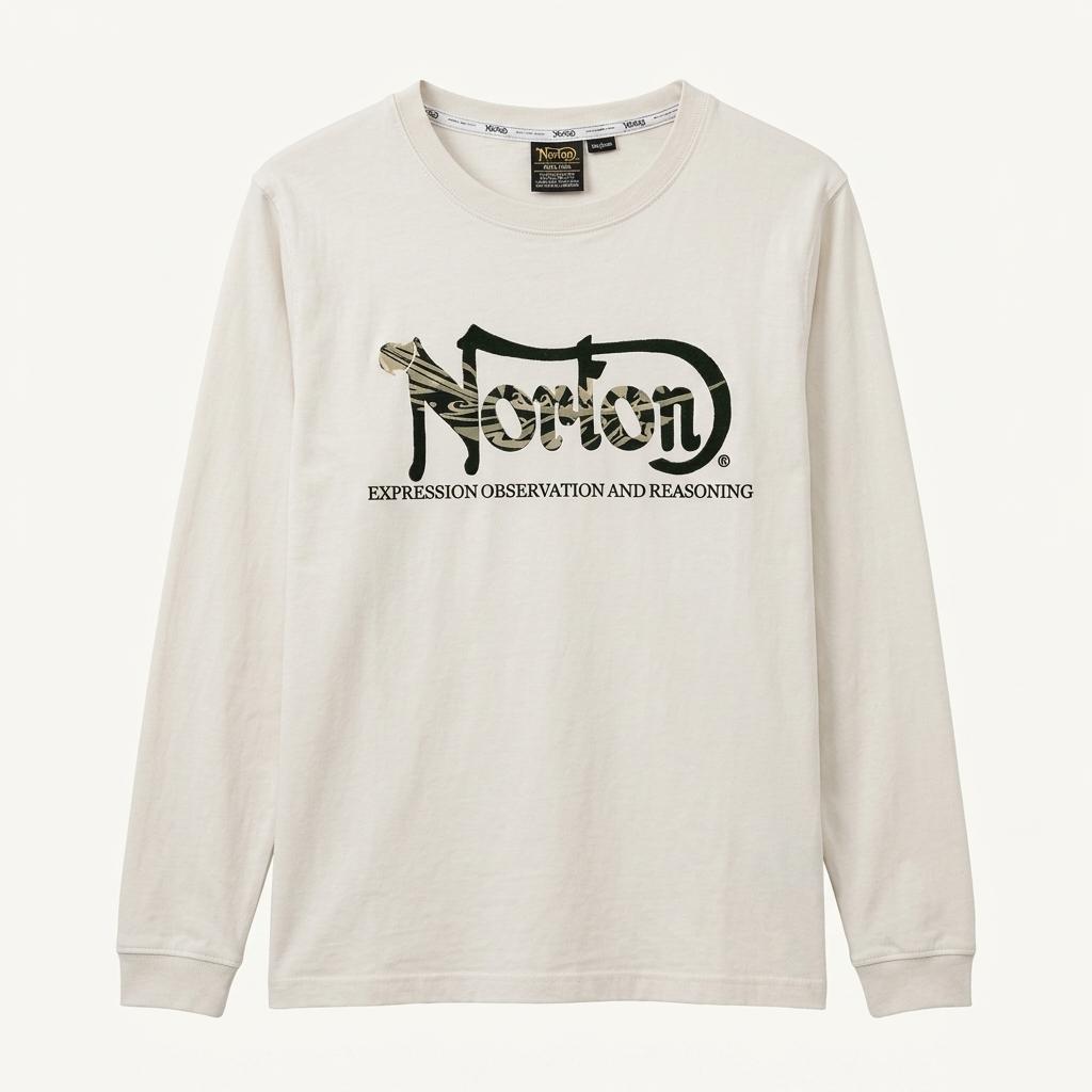 NORTON 노턴 레터링 프린팅 티셔츠 / 남 1