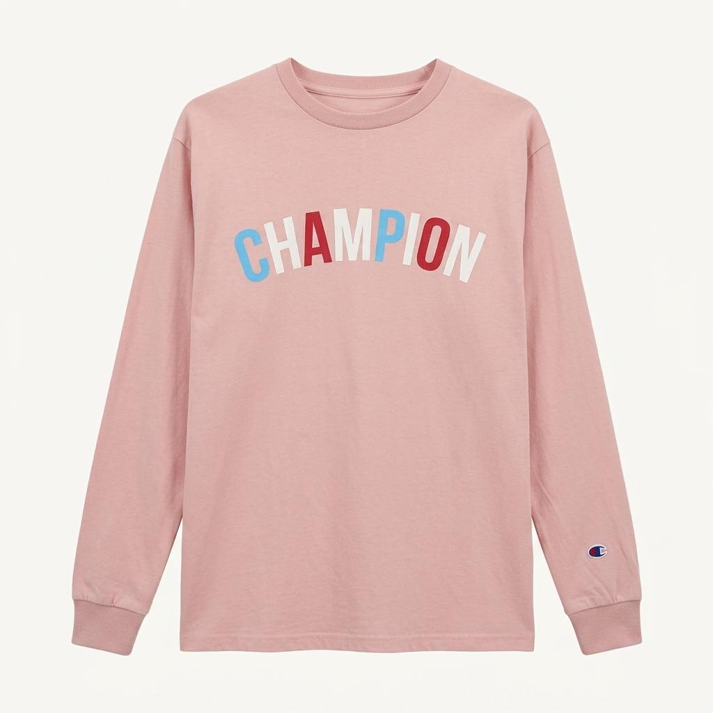 CHAMPION 레터링 맨투맨 / 여 1