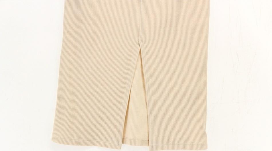 UNIQLO 코듀로이 밴딩 스커트 / 여 10