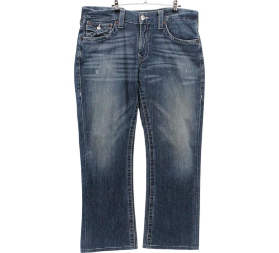 TRUE RELIGION 트루릴리젼 데님 팬츠 / 남[MADE IN U.S.A](단추유실) 3