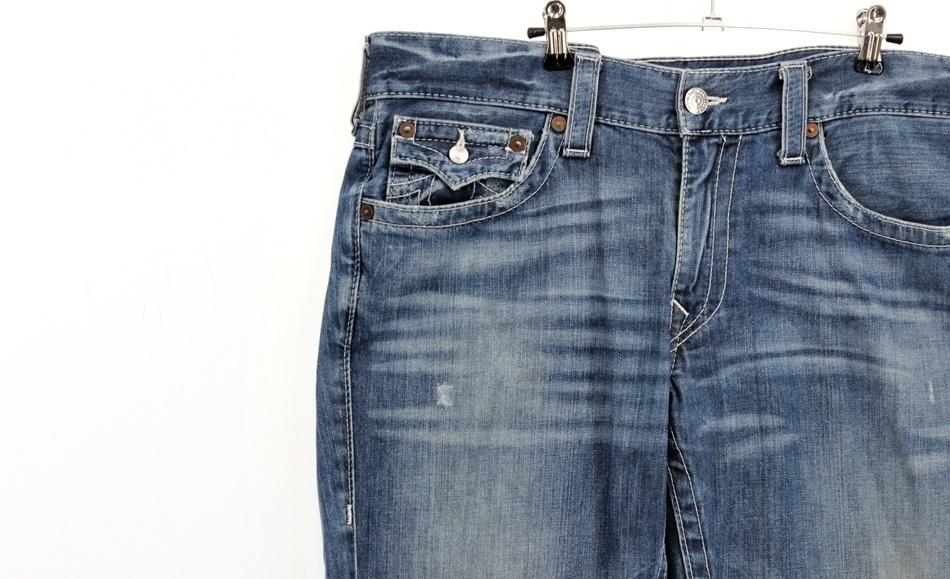 TRUE RELIGION 트루릴리젼 데님 팬츠 / 남[MADE IN U.S.A](단추유실) 7