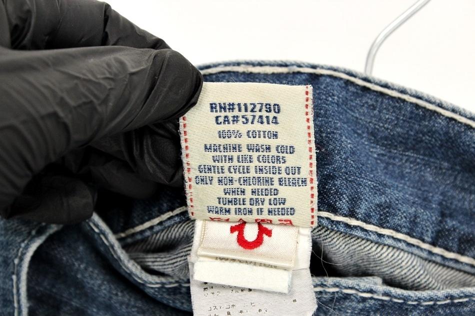 TRUE RELIGION 트루릴리젼 데님 팬츠 / 남[MADE IN U.S.A](단추유실) 9