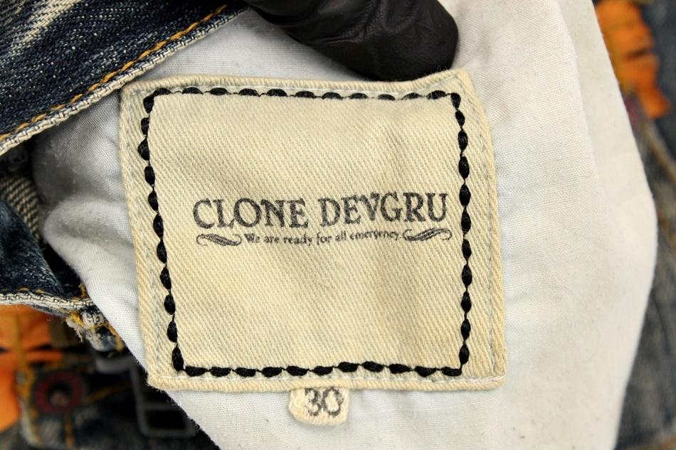 CLONE DEVGRU 빈티지 데님 팬츠 / 남 8