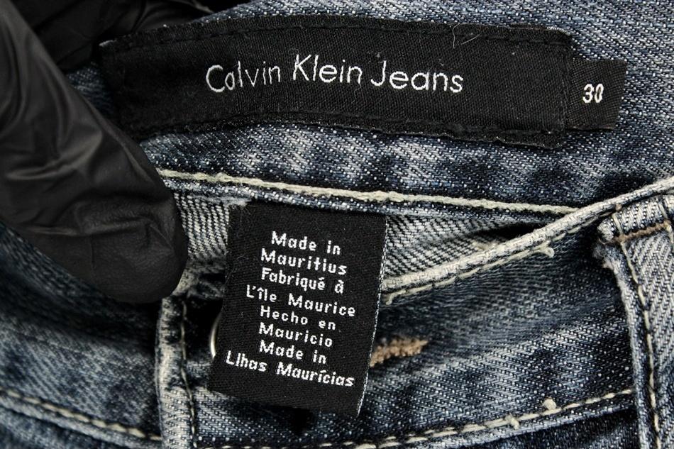 CALVIN KLEIN 캘빈클라인 데님 팬츠 / 남[MADE IN MAURITIUS] 9