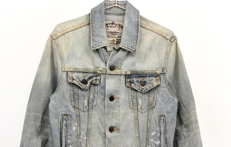 ABERCROMBIE&FITCH 아베크롬비 데님 자켓 / 남 4