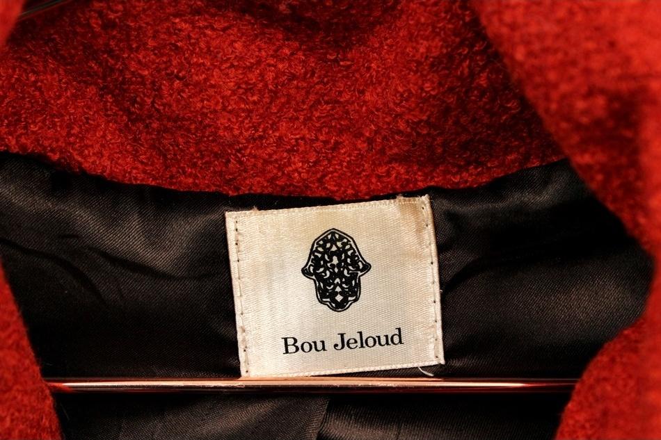 BOU JELOUD 울 혼방 코트 / 여 8