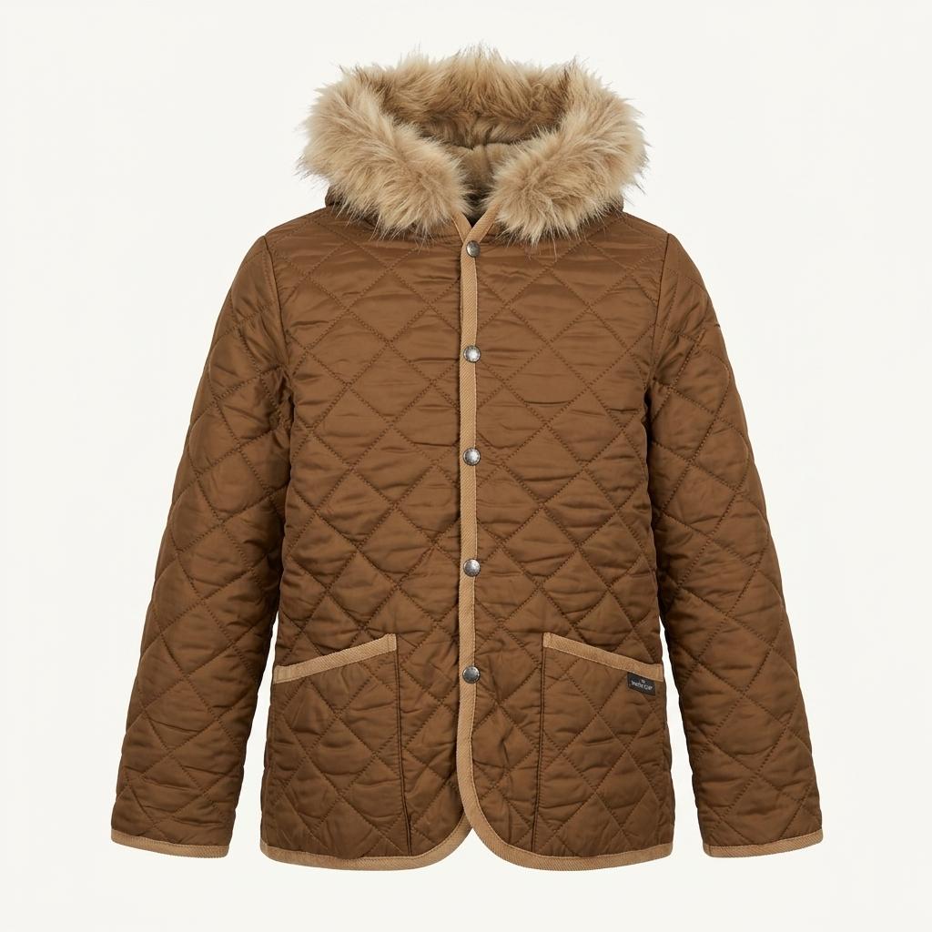 THE SMOCK SHOP 퀼팅 후드자켓 / 남 1