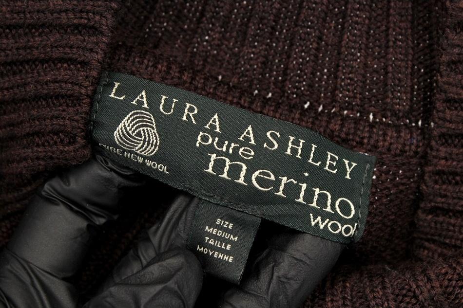 LAURA ASHLEY 울100% 반팔 니트 / 여 7