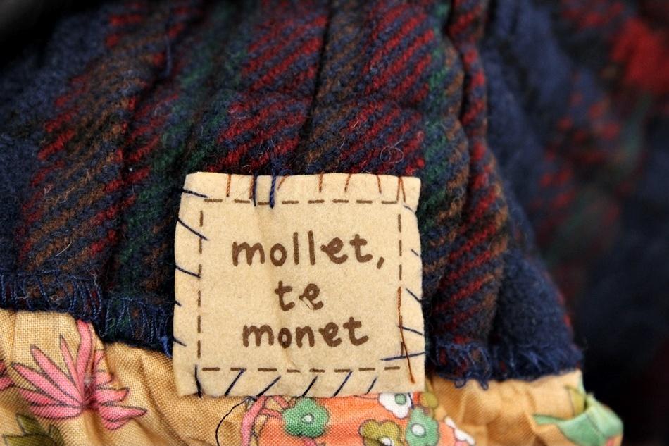 MOLLET TE MONET 체크 밴딩 하프 팬츠 / 여 9