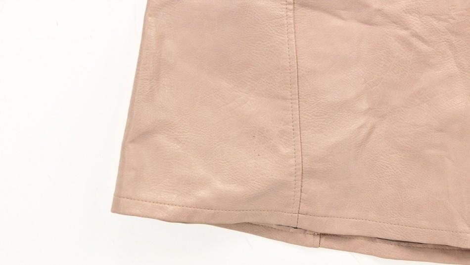 ZARA 페이크레더 스커트 / 여 6