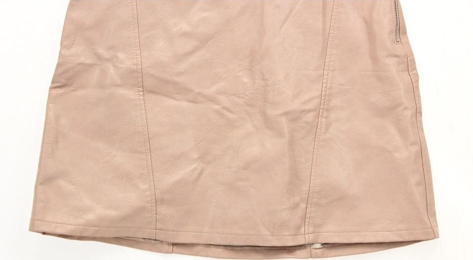 ZARA 페이크레더 스커트 / 여 5