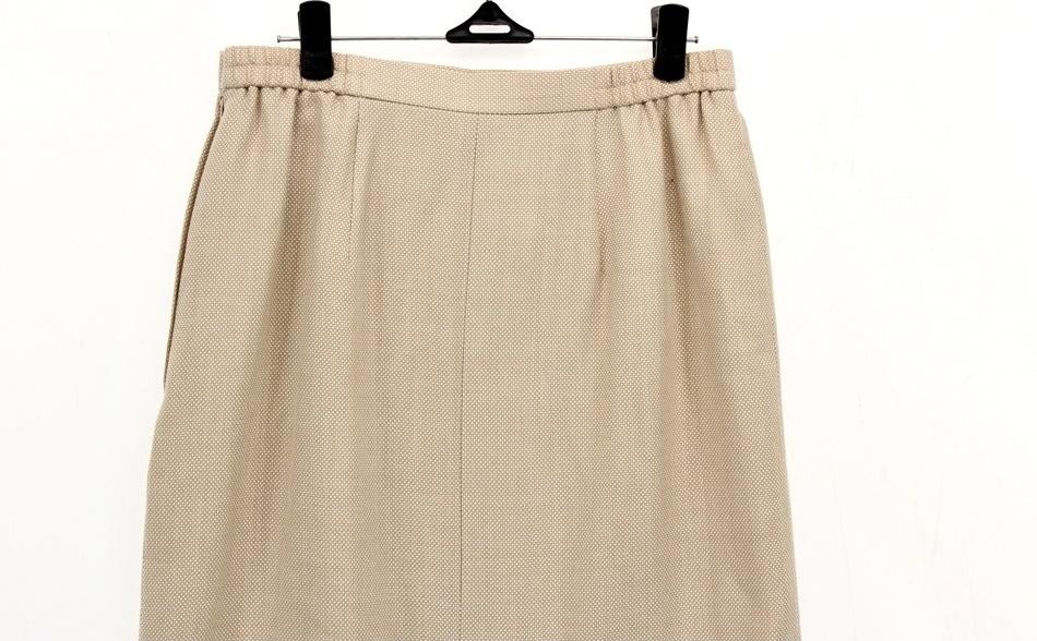 KORET 울50% 실크 혼방 밴딩 스커트 / 여 9