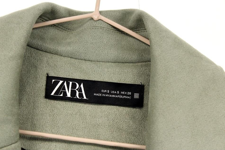ZARA 페이크 스웨이드 민소매 자켓 / 여 8