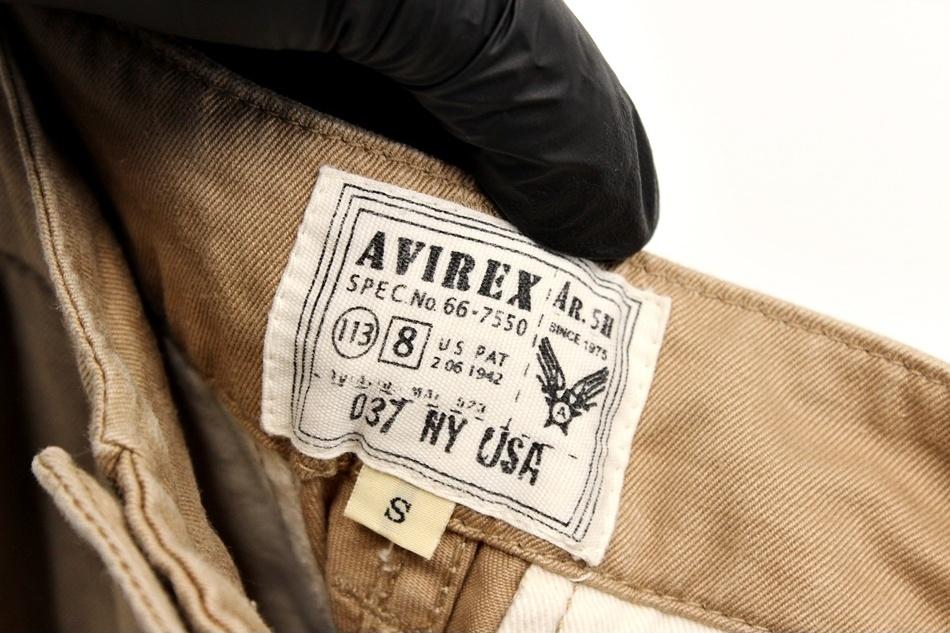 AVIREX 아비렉스 카고 팬츠 / 남 8