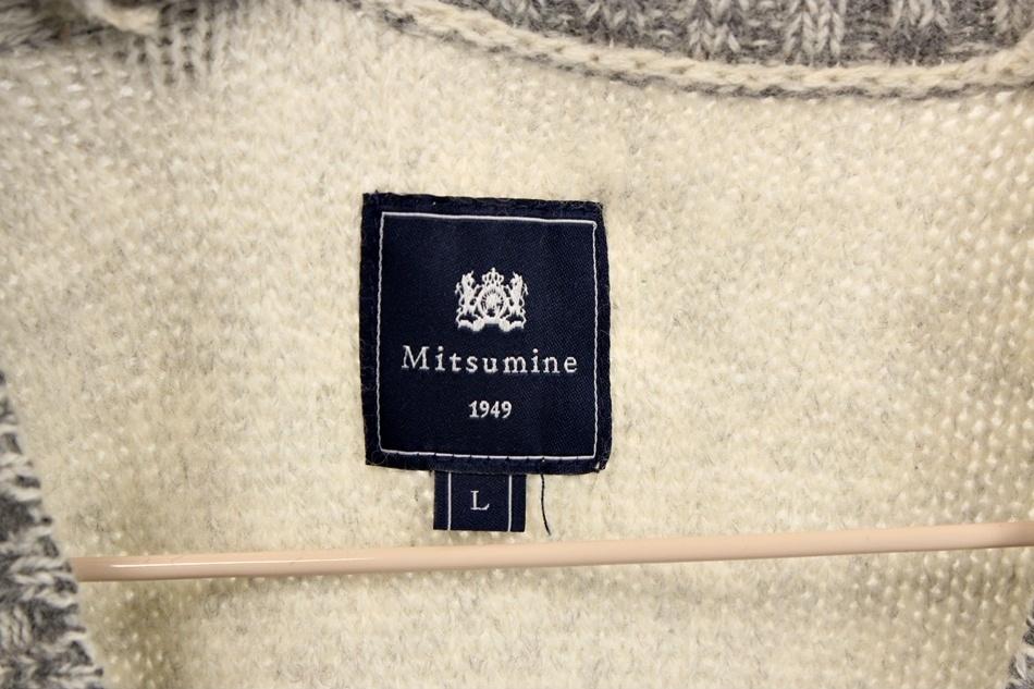 MITSUMINE 미츠미네 울80% 베스트 / 여 7