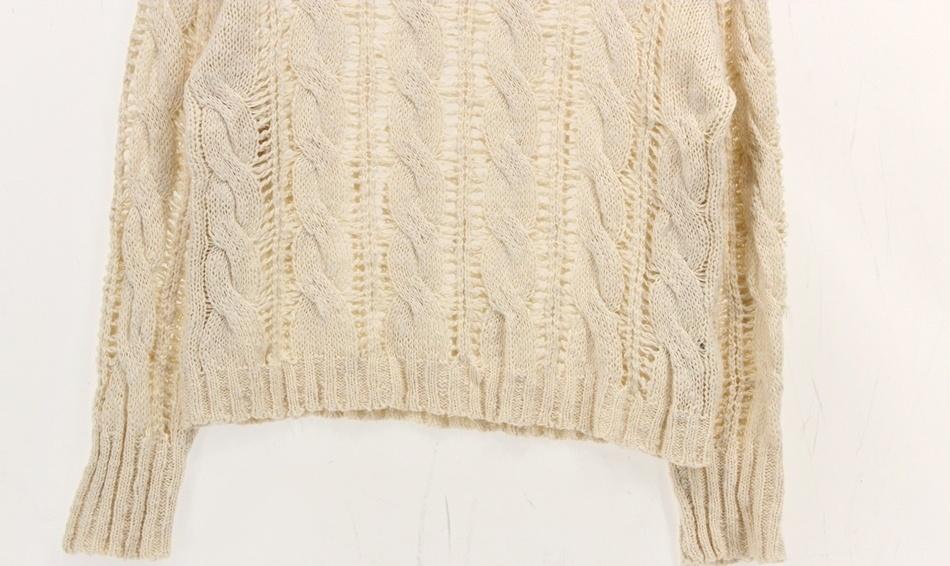 CECIL McBEE 꽈배기 니트 / 여 5
