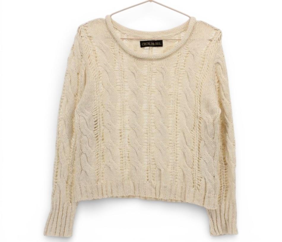 CECIL McBEE 꽈배기 니트 / 여 3