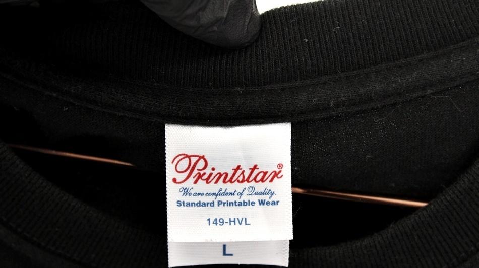 PRINTSTAR 사이드 레터링 티셔츠 / 남 7