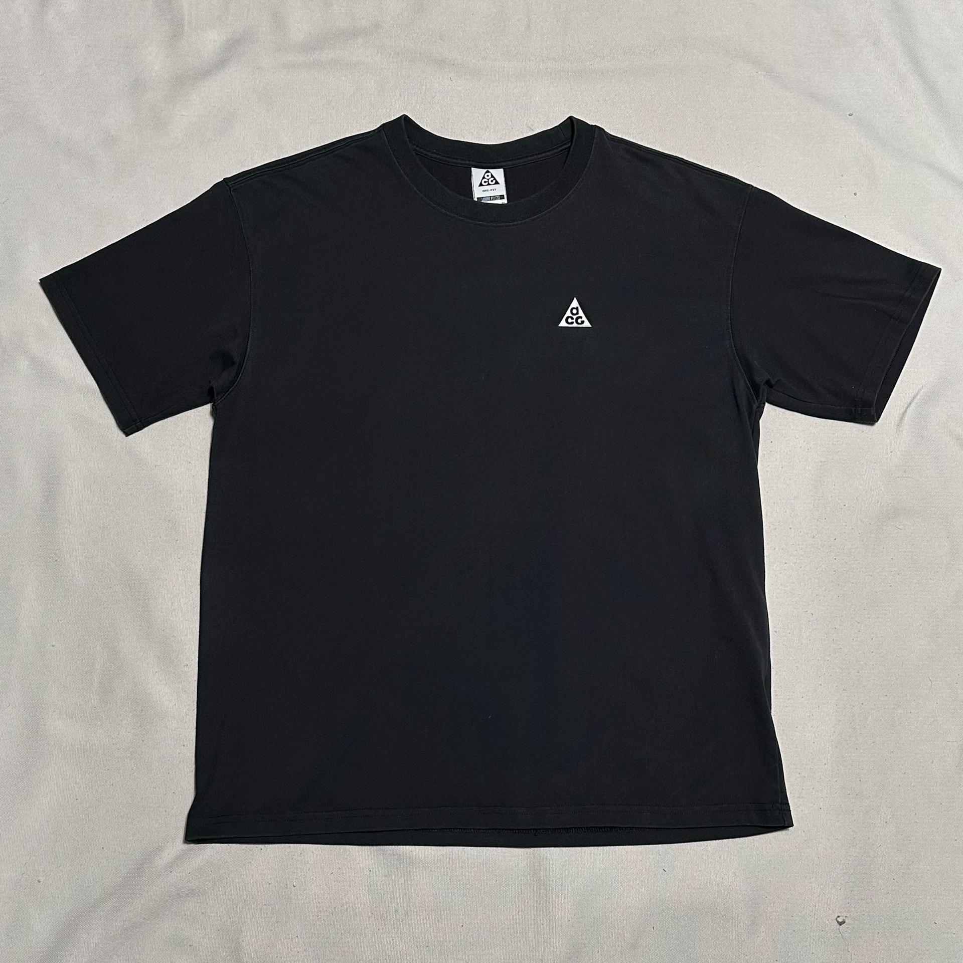 XL 나이키 ACG 빅로고 블랙 반팔 티셔츠 4