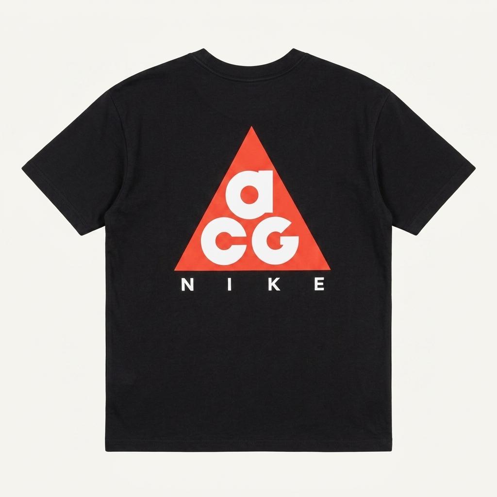 XL 나이키 ACG 빅로고 블랙 반팔 티셔츠 1