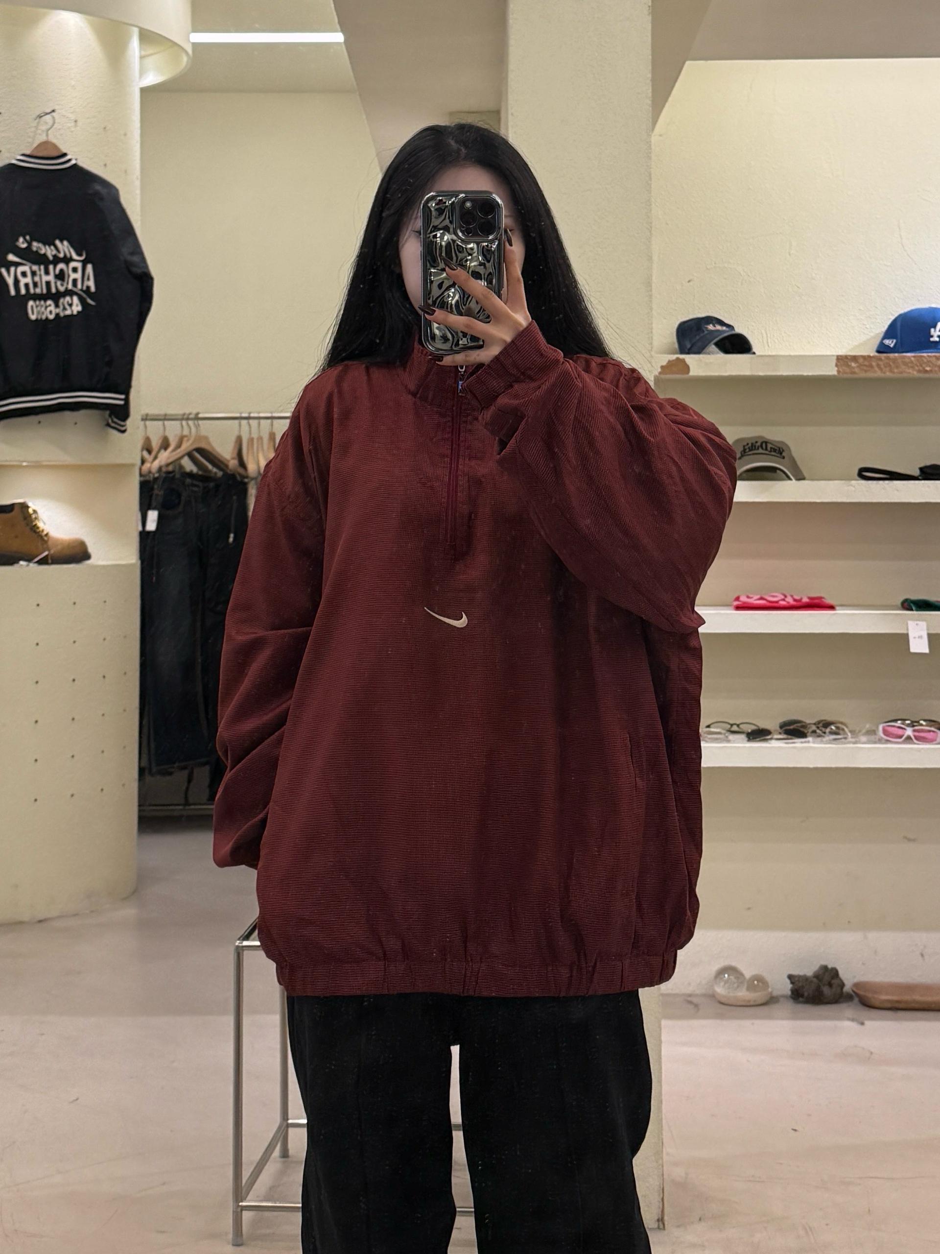 나이키 90s 미들 스우시 우븐 아노락 웜업 U1251 2