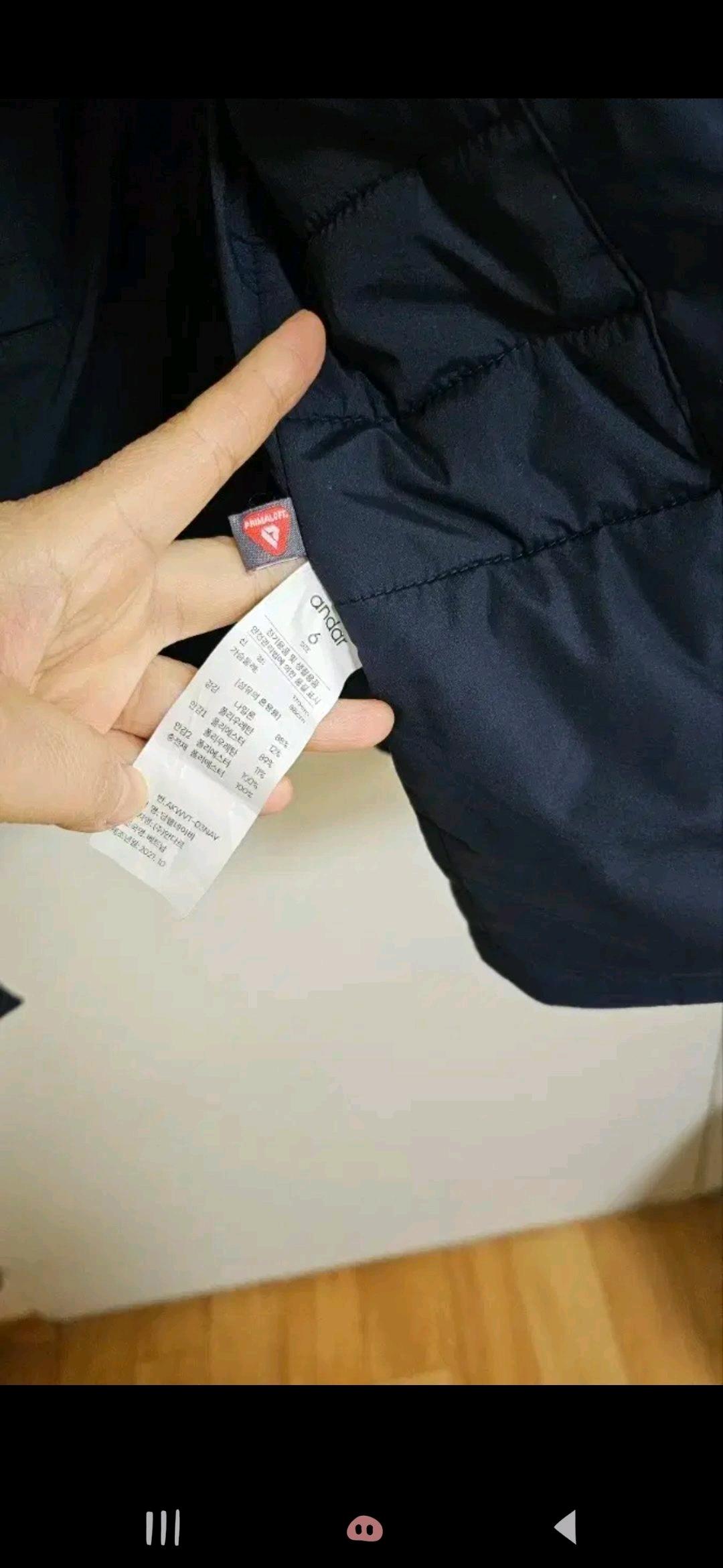 안다르 골프 컴포트 프리마로프트 조끼  8