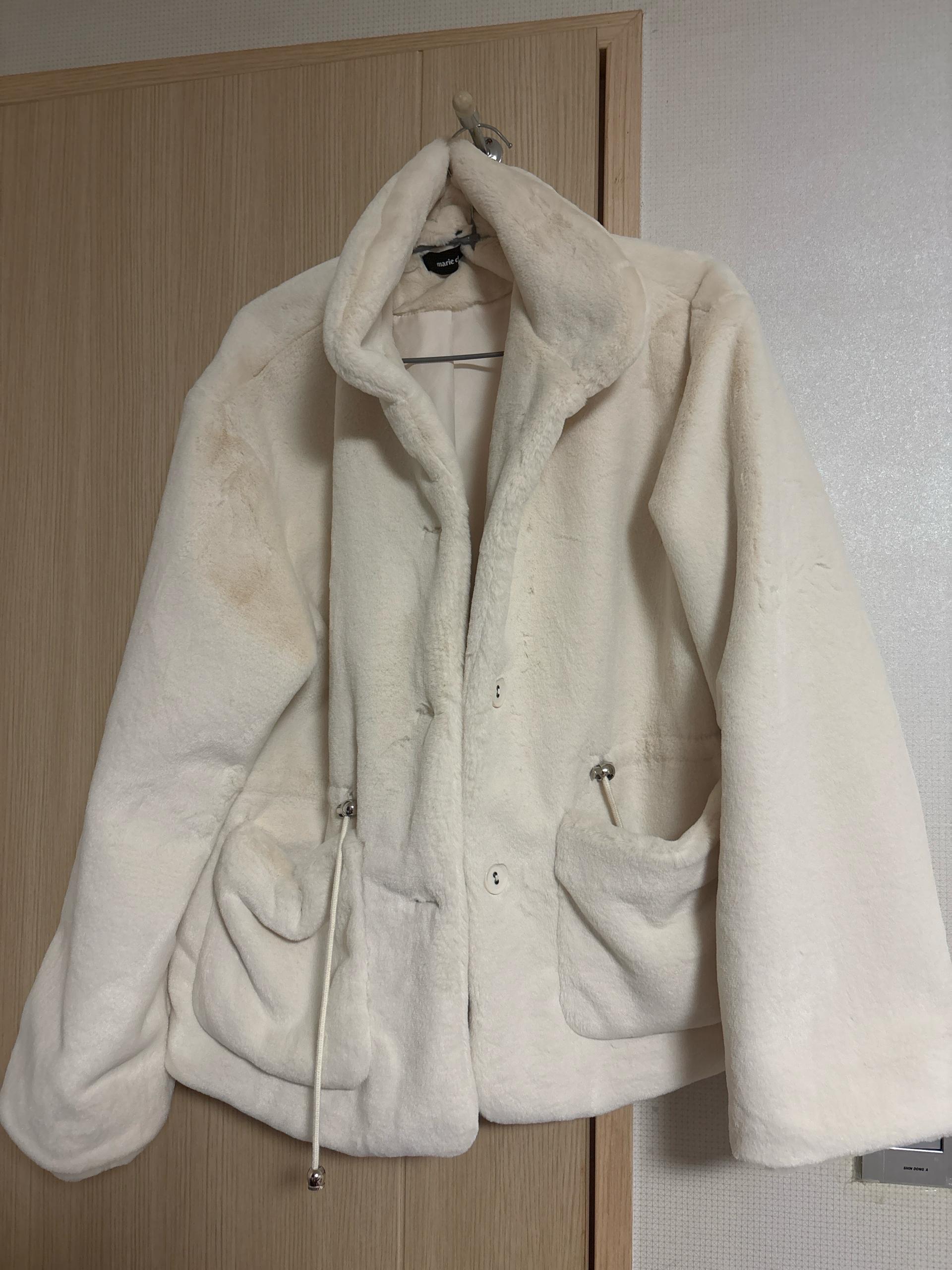 마리끌레르 퍼 자켓  M 2