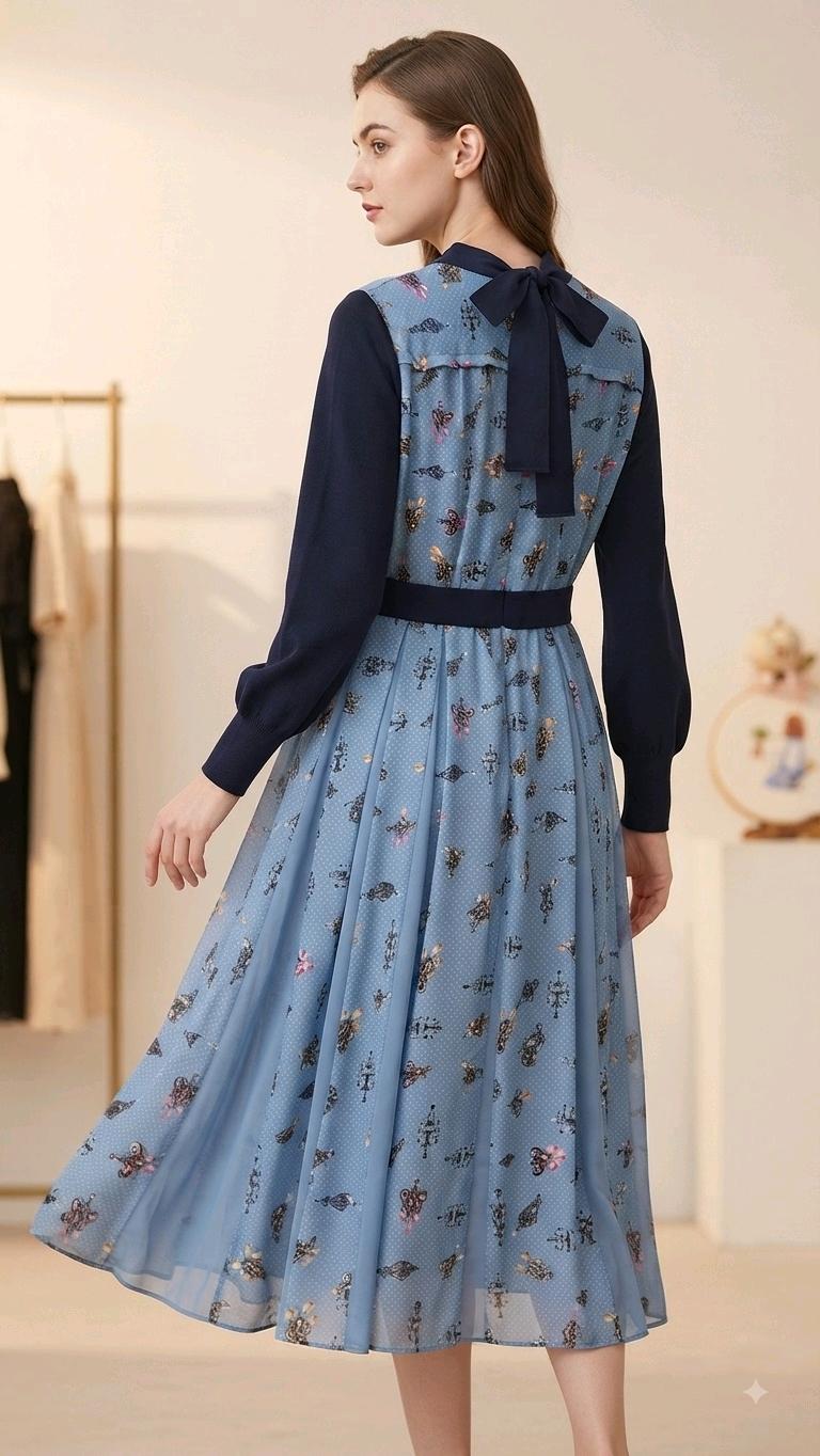 레니본 원피스 2