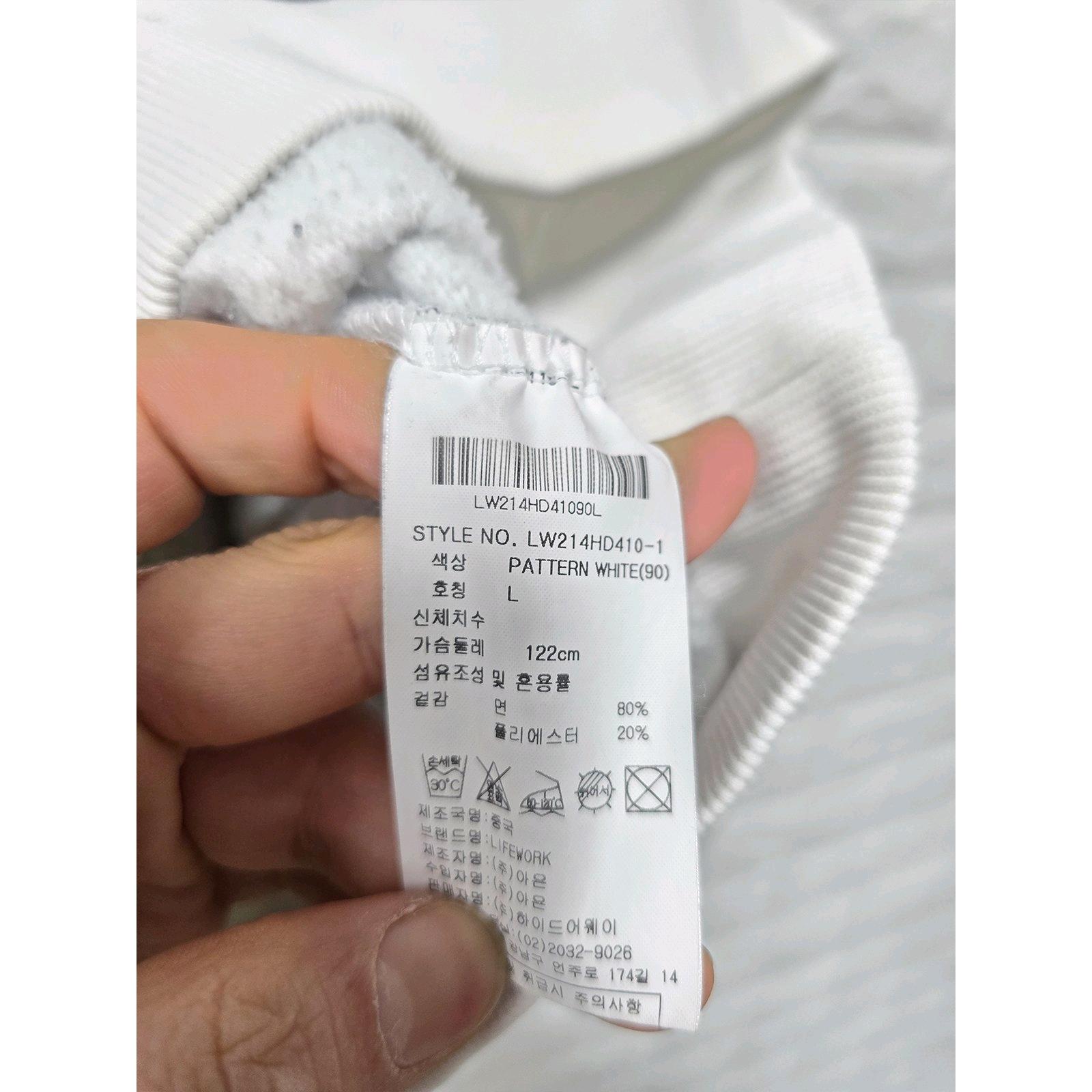 L 라이프워크 오버핏 후드티 C426 4
