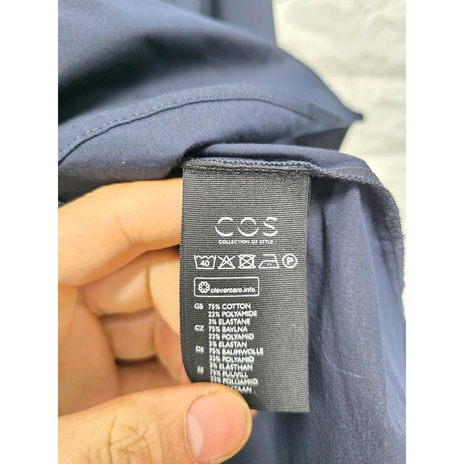 S COS 코스 네이비 블라우스 C442 4