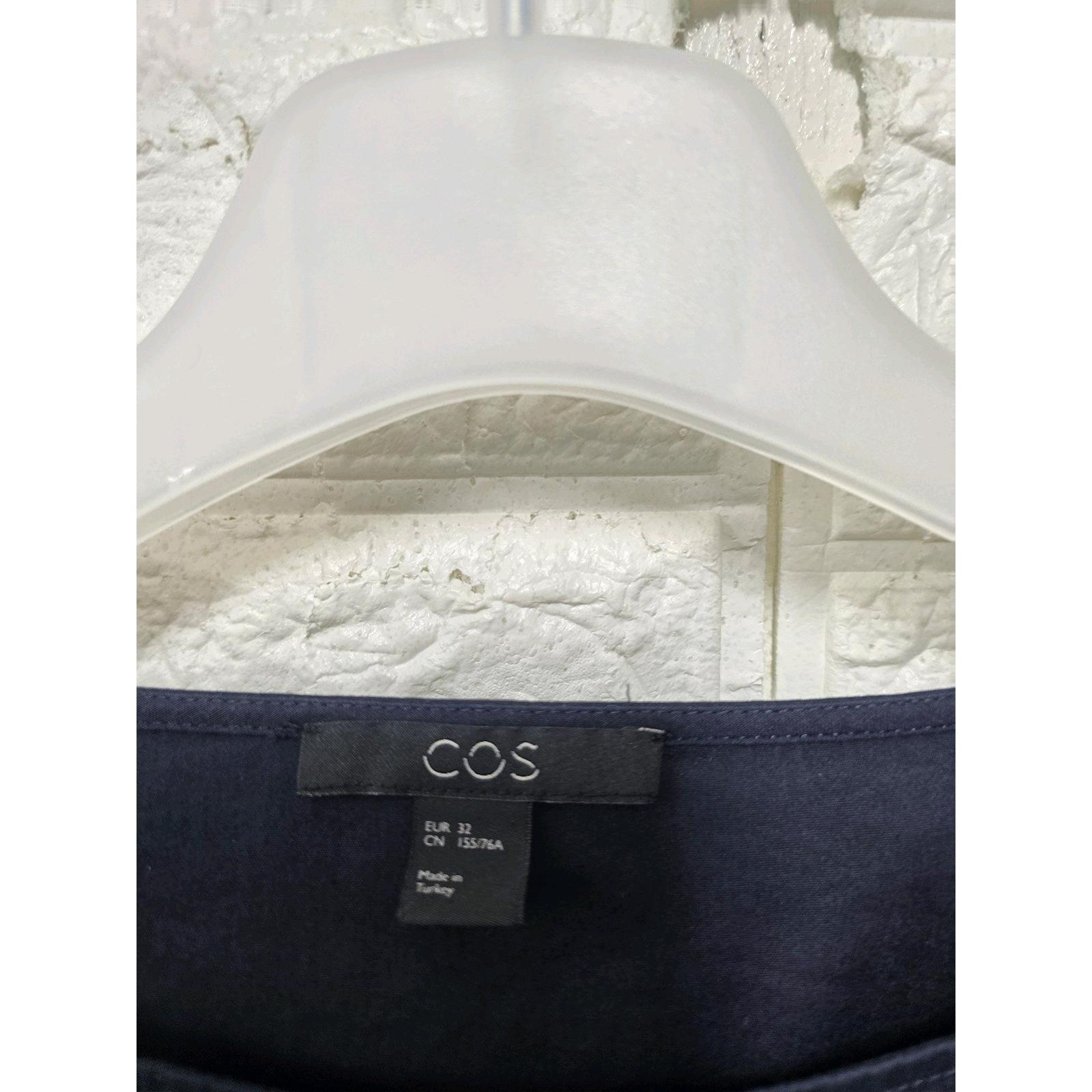 S COS 코스 네이비 블라우스 C442 3
