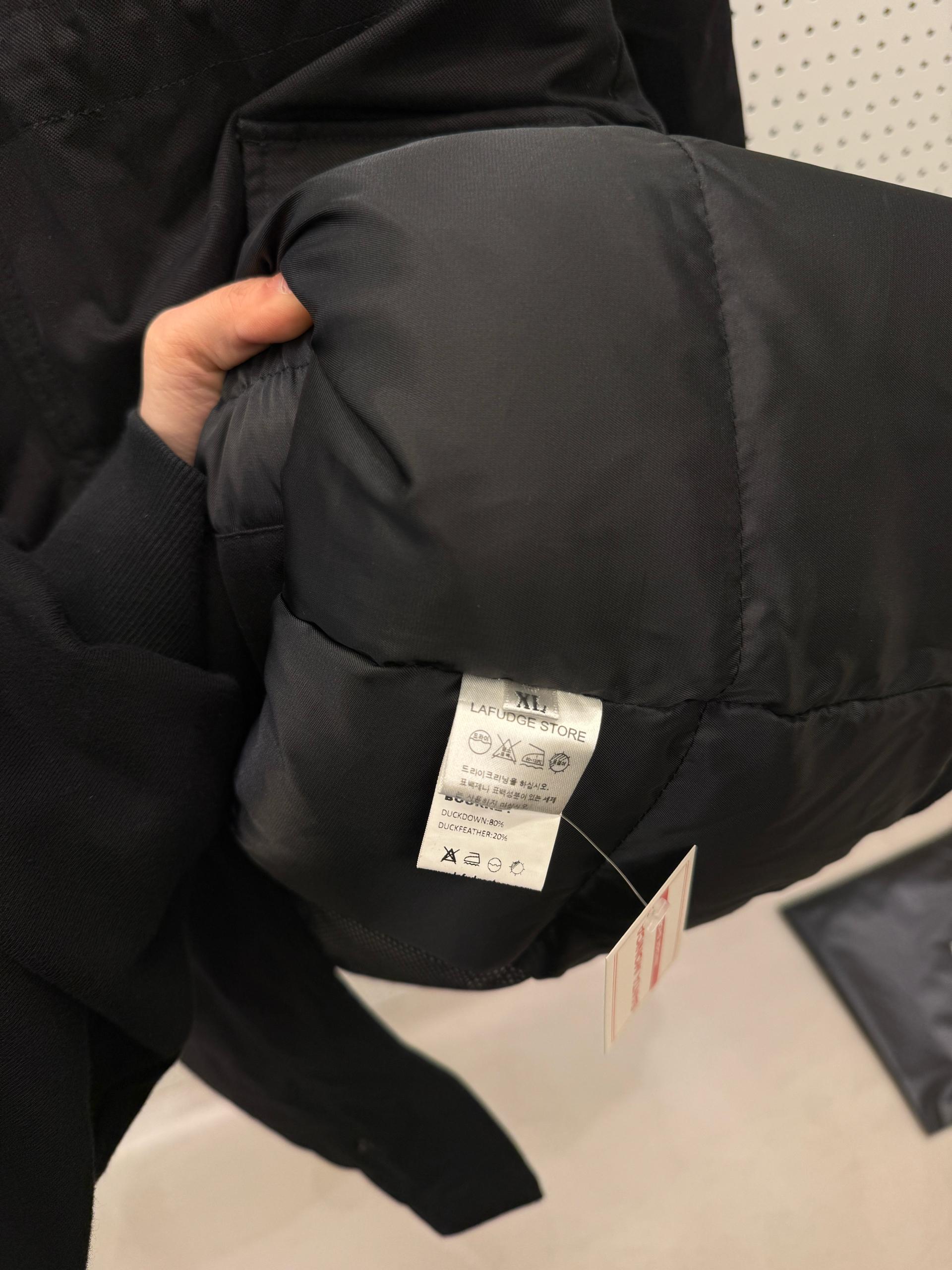 라퍼지스토어 블랙 빅포켓 오리지널 파카 U1291 6