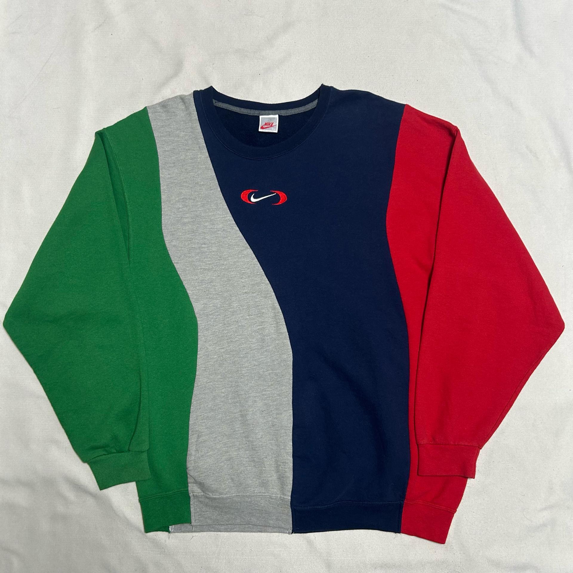 XL 나이키 90s 배색 맨투맨 3