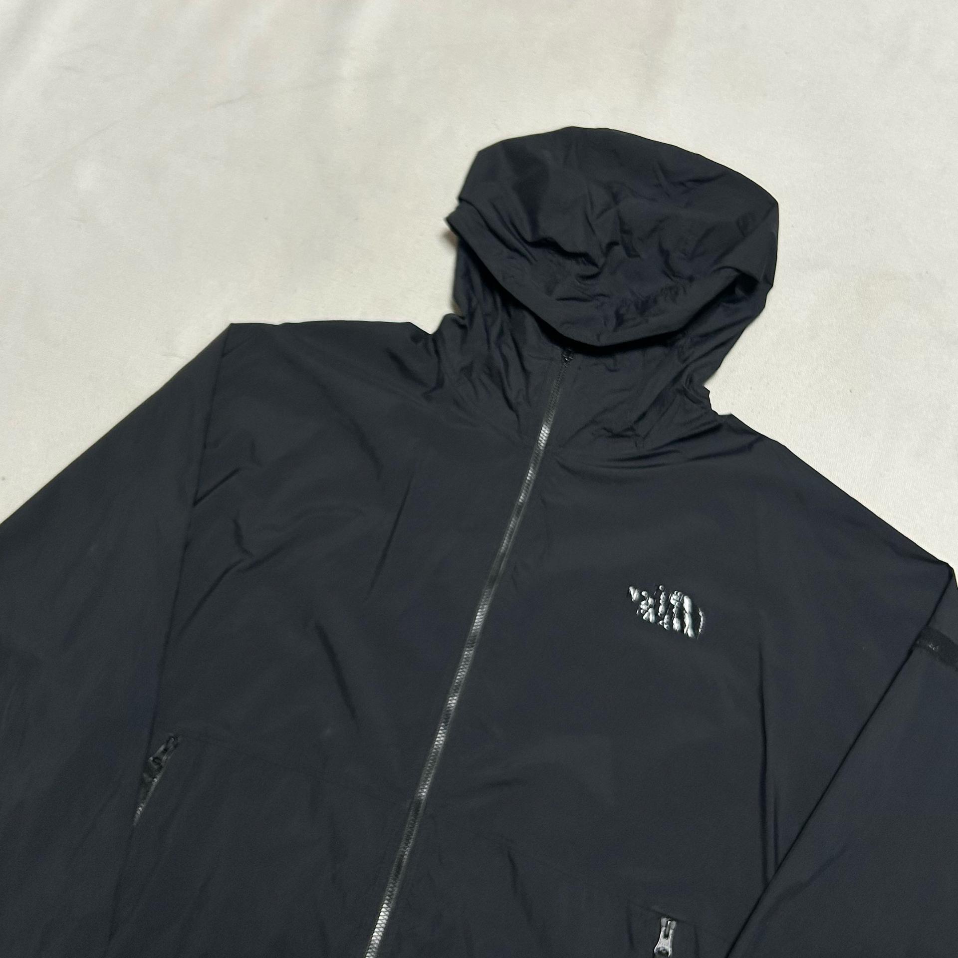 XL 노스페이스 블랙 후드 바람막이  2