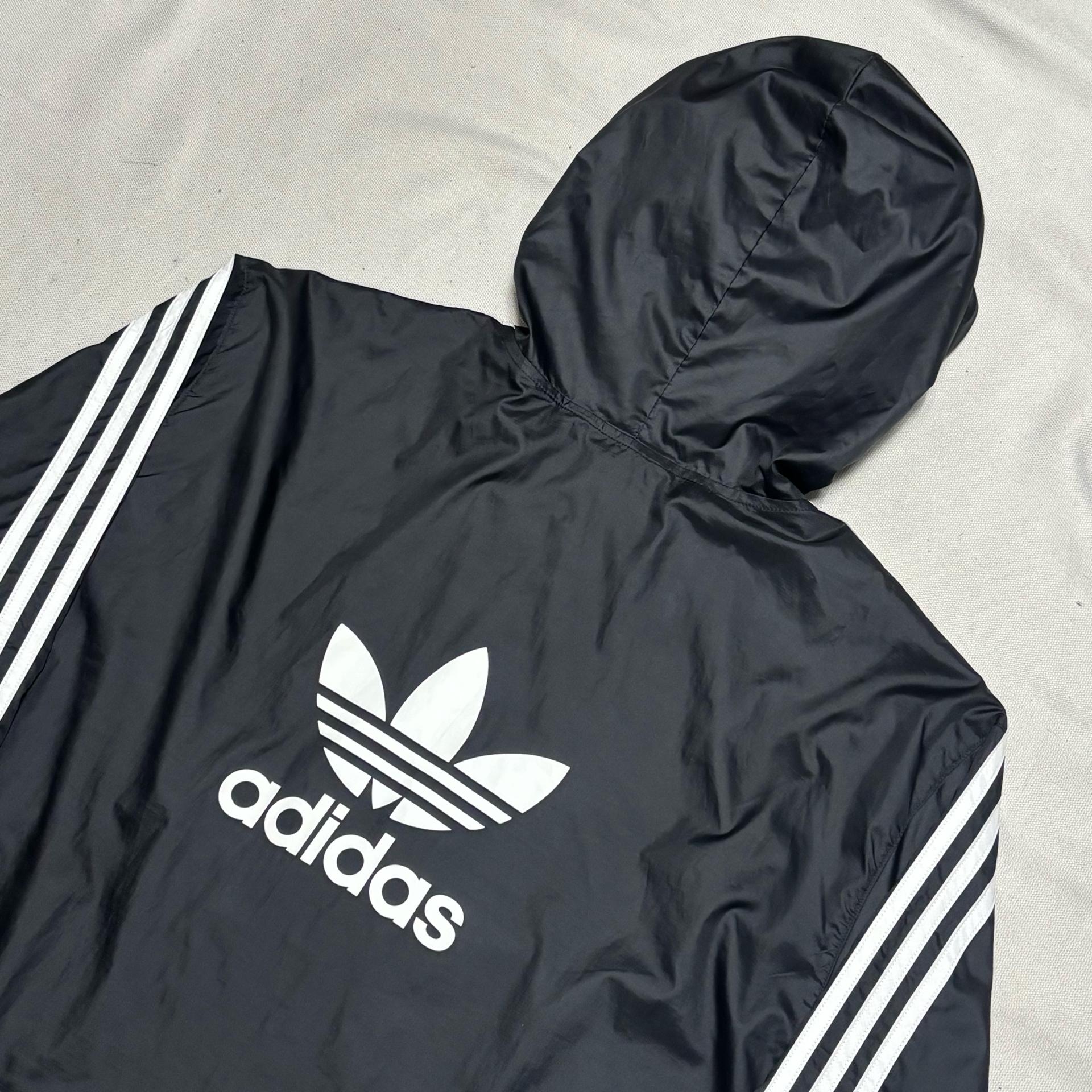 2XL 아디다스 유로파 블랙 후드 바람막이  3