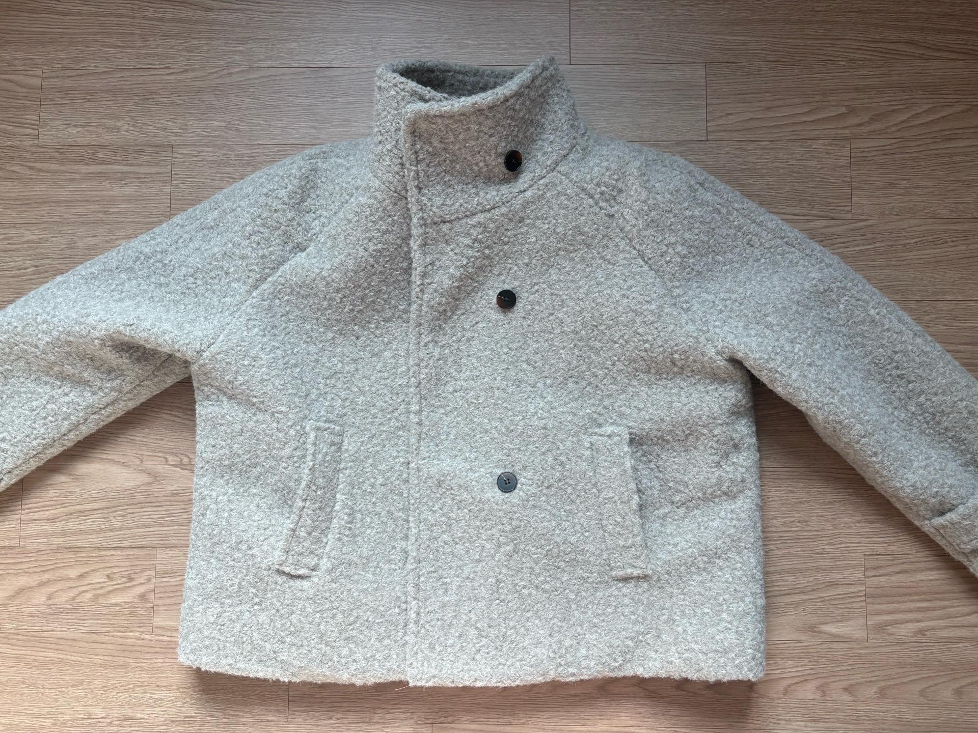 Teddy boucle half coat 3
