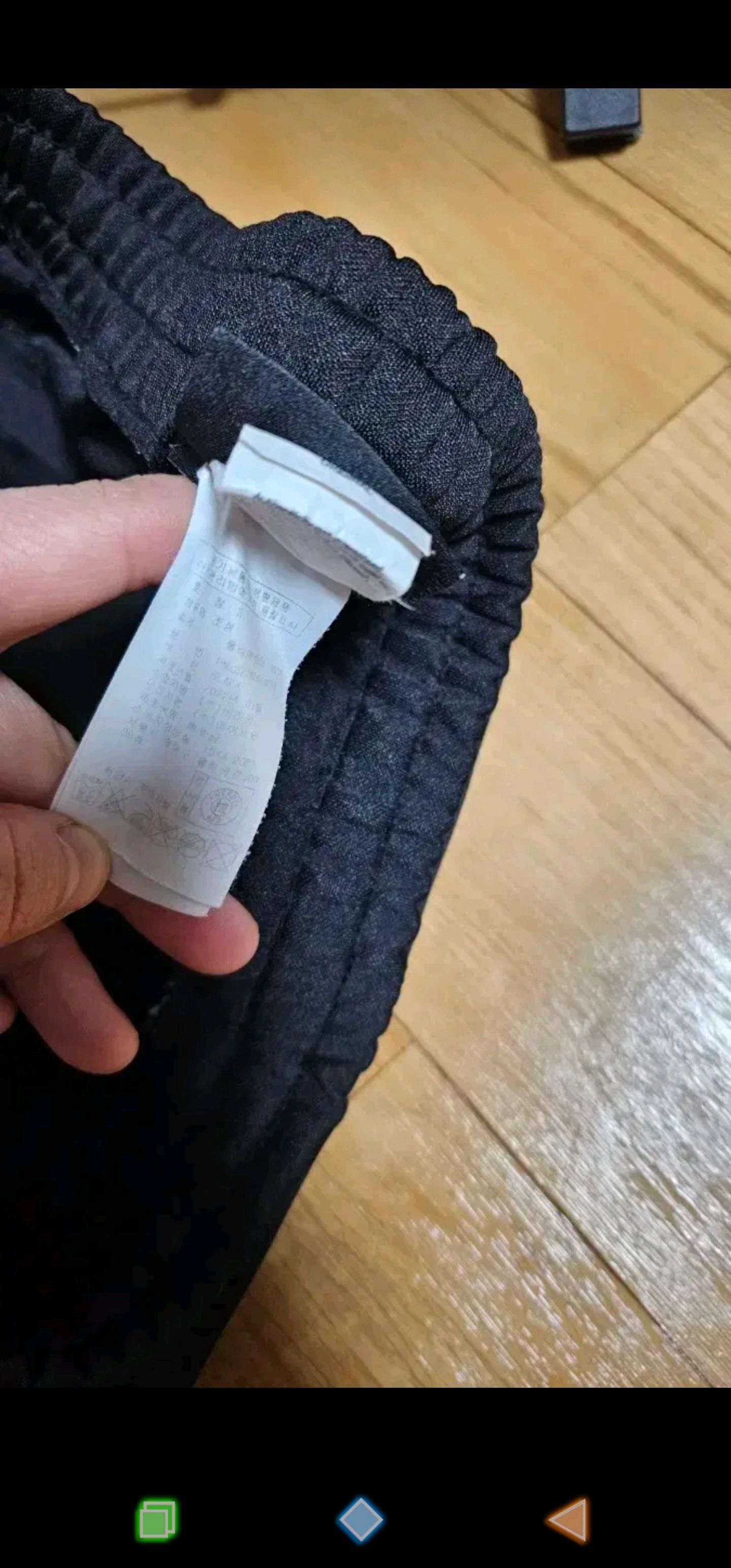 널디 로고 테잎 트랙 하프 팬츠 남녀공용  9