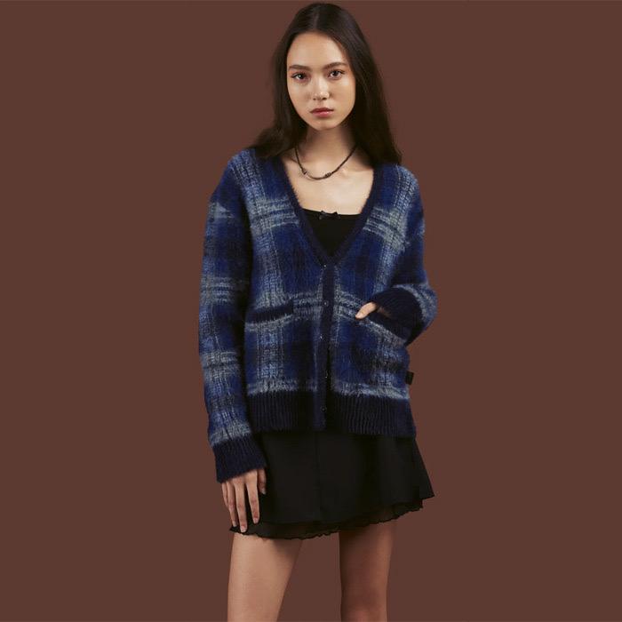 Unif 유니프 Ty가디건 블루 m 2