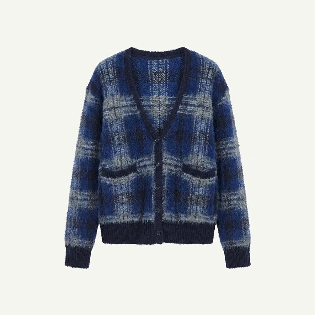 Unif 유니프 Ty가디건 블루 m 1