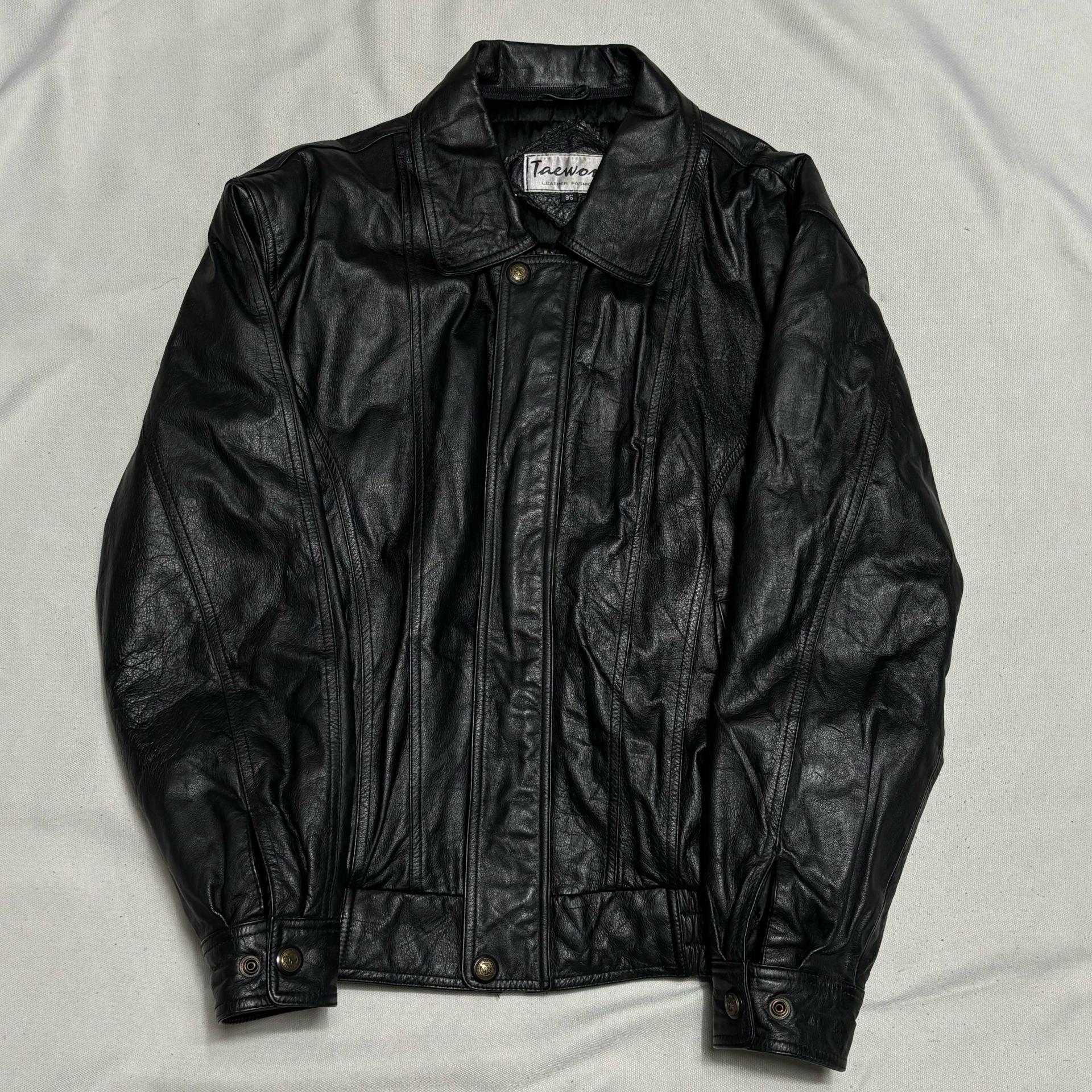 95 vtg 리얼레더 가죽 자켓  3