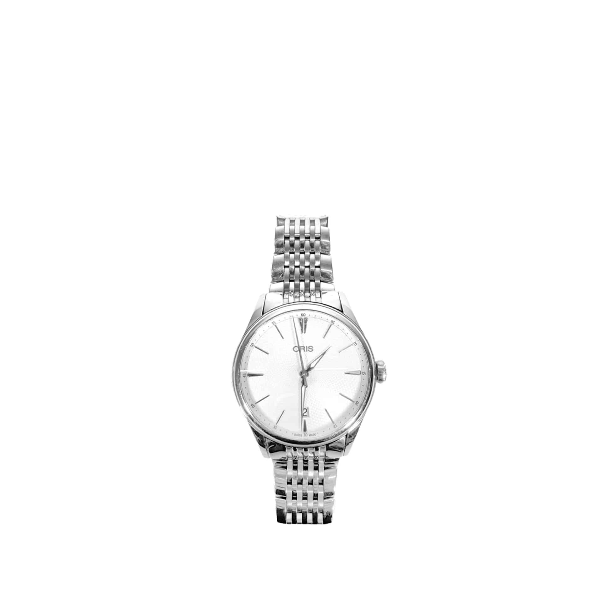 [5% 할인] [40mm] 오리스 아뜰리에 데이트 클래식 시계 733 7721 4051 2