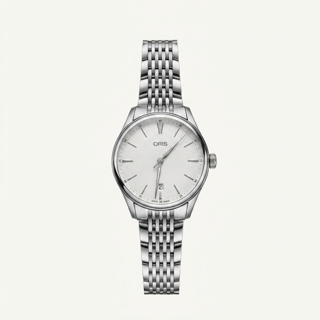[5% 할인] [40mm] 오리스 아뜰리에 데이트 클래식 시계 733 7721 4051 1