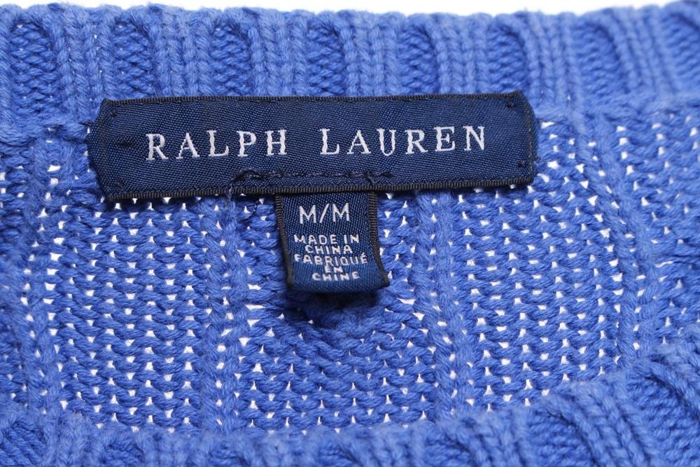 RALPH LAUREN 우먼스 케이블 니트 / M 8