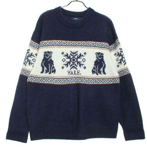 YALE 로고 니트 / L 2