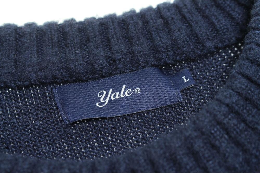 YALE 로고 니트 / L 8