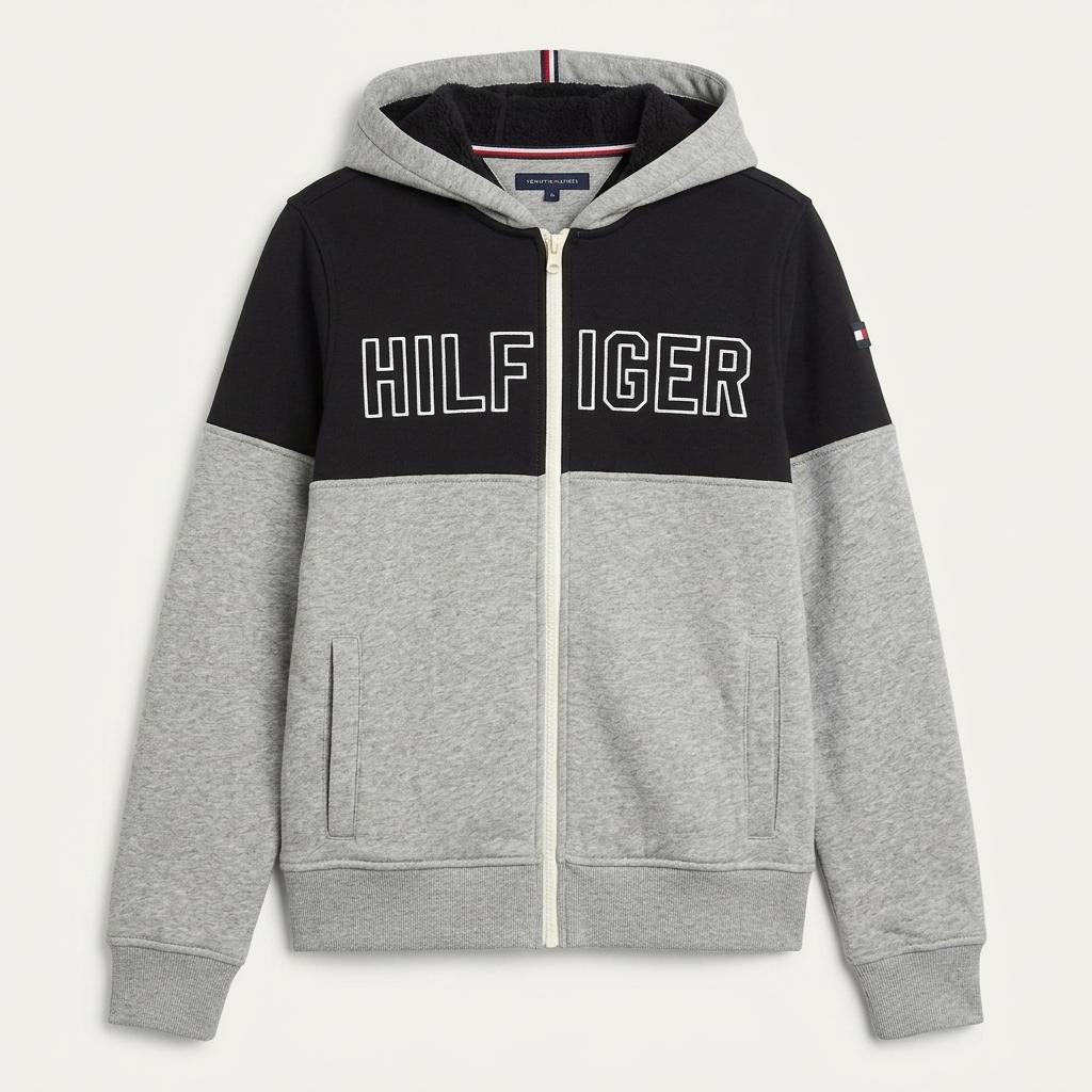 TOMMY HILFIGER 융털 후드 자켓 / S 1