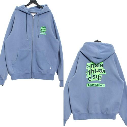 thisisneverthat 로고 후드 집업 / L 2